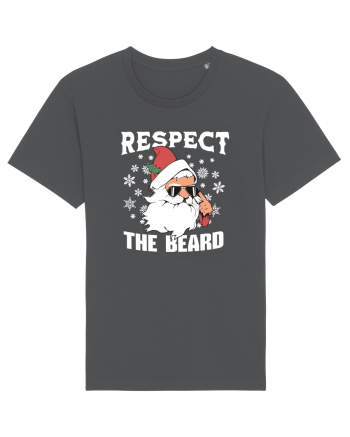 amuzant de Craciun - Respect the beard  Anthracite