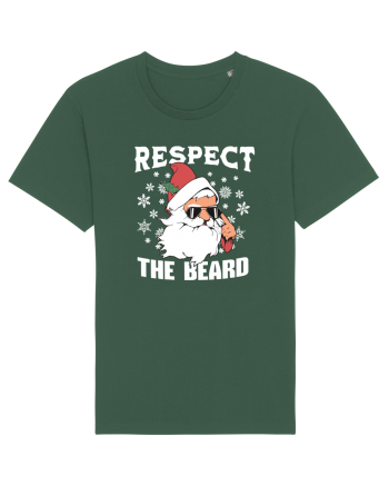 amuzant de Craciun - Respect the beard  Bottle Green