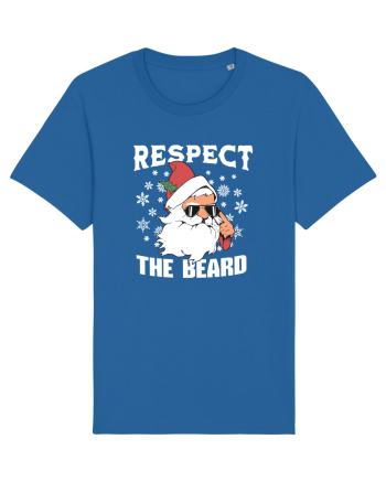 amuzant de Craciun - Respect the beard  Royal Blue