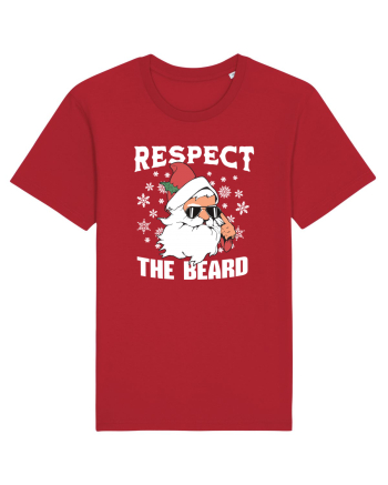 amuzant de Craciun - Respect the beard  Red