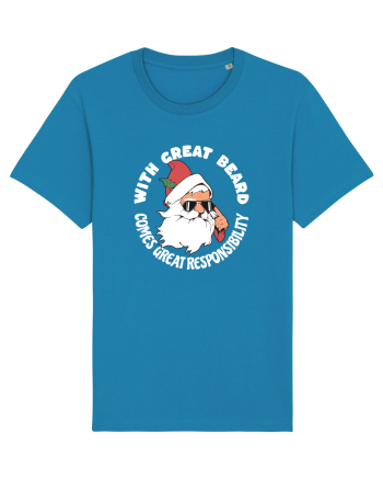 amuzant de Craciun - With great beard comes great responsibility  Azur
