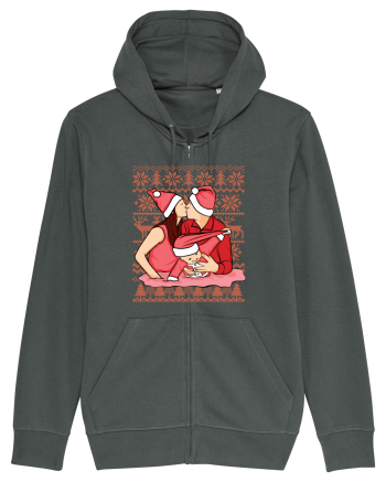 pentru Craciun in familie - Christmas kiss Anthracite