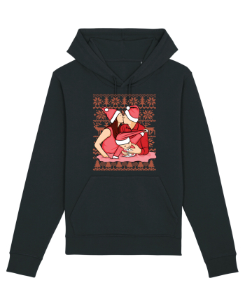 pentru Craciun in familie - Christmas kiss Black