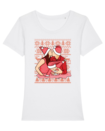 pentru Craciun in familie - Christmas kiss White