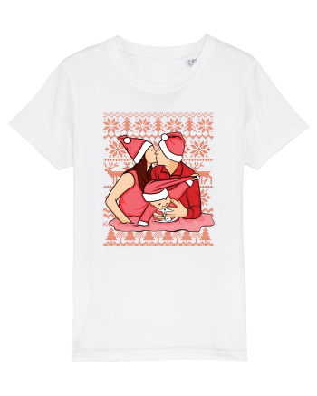 pentru Craciun in familie - Christmas kiss White