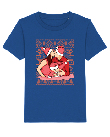 pentru Craciun in familie - Christmas kiss Majorelle Blue