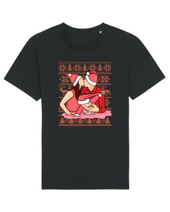 pentru Craciun in familie - Christmas kiss Black