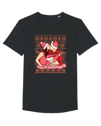 pentru Craciun in familie - Christmas kiss Black