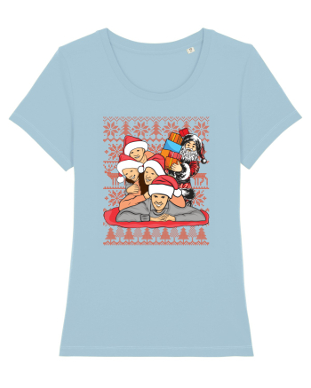 pentru Craciun in familie - Christmas surprise Sky Blue
