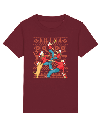 pentru Craciun in familie - Christmas together Burgundy