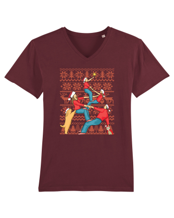 pentru Craciun in familie - Christmas together Burgundy