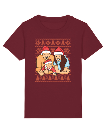 pentru Craciun in familie - Our Christmas gift Burgundy