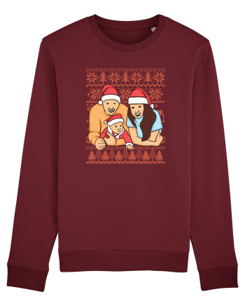 pentru Craciun in familie - Our Christmas gift Burgundy