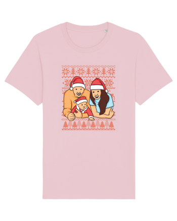 pentru Craciun in familie - Our Christmas gift Cotton Pink