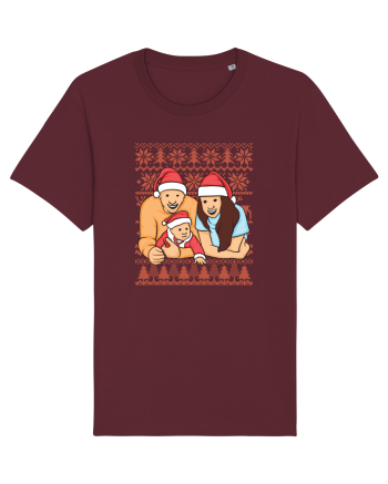 pentru Craciun in familie - Our Christmas gift Burgundy