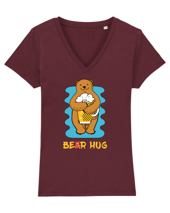 Beer Hug Burgundy