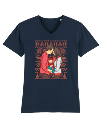 pentru Craciun in familie - Our first Christmas together French Navy
