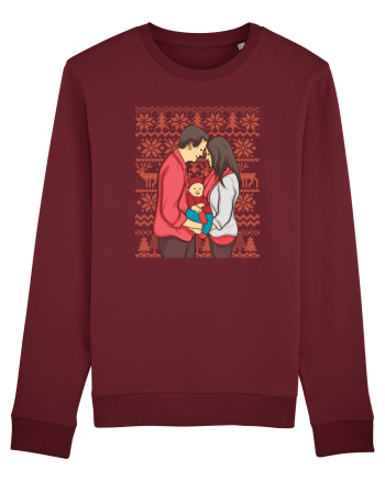 pentru Craciun in familie - Our first Christmas together Burgundy