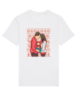 pentru Craciun in familie - Our first Christmas together Tricou mânecă scurtă Unisex Rocker