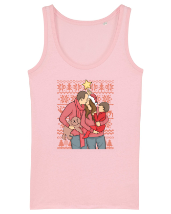 pentru Craciun in familie - Our silent night Cotton Pink