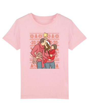 pentru Craciun in familie - Our silent night Cotton Pink