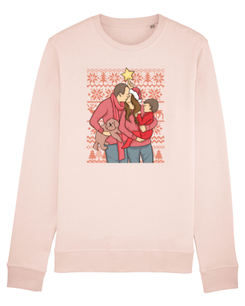 pentru Craciun in familie - Our silent night Candy Pink
