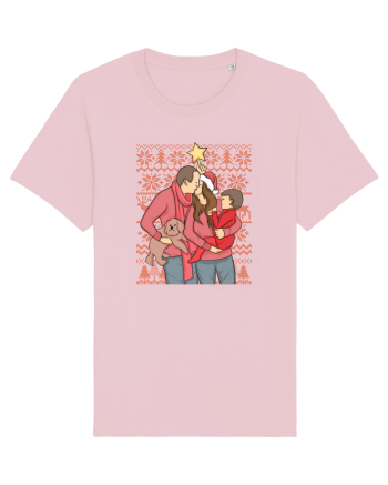pentru Craciun in familie - Our silent night Cotton Pink