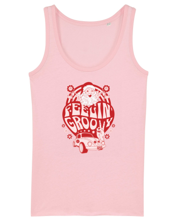 retro de Craciun - Feeling Groovy Cotton Pink