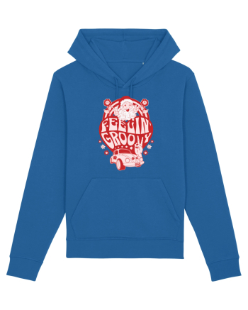 retro de Craciun - Feeling Groovy Royal Blue