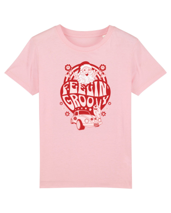 retro de Craciun - Feeling Groovy Cotton Pink