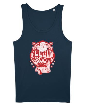retro de Craciun - Feeling Groovy Navy