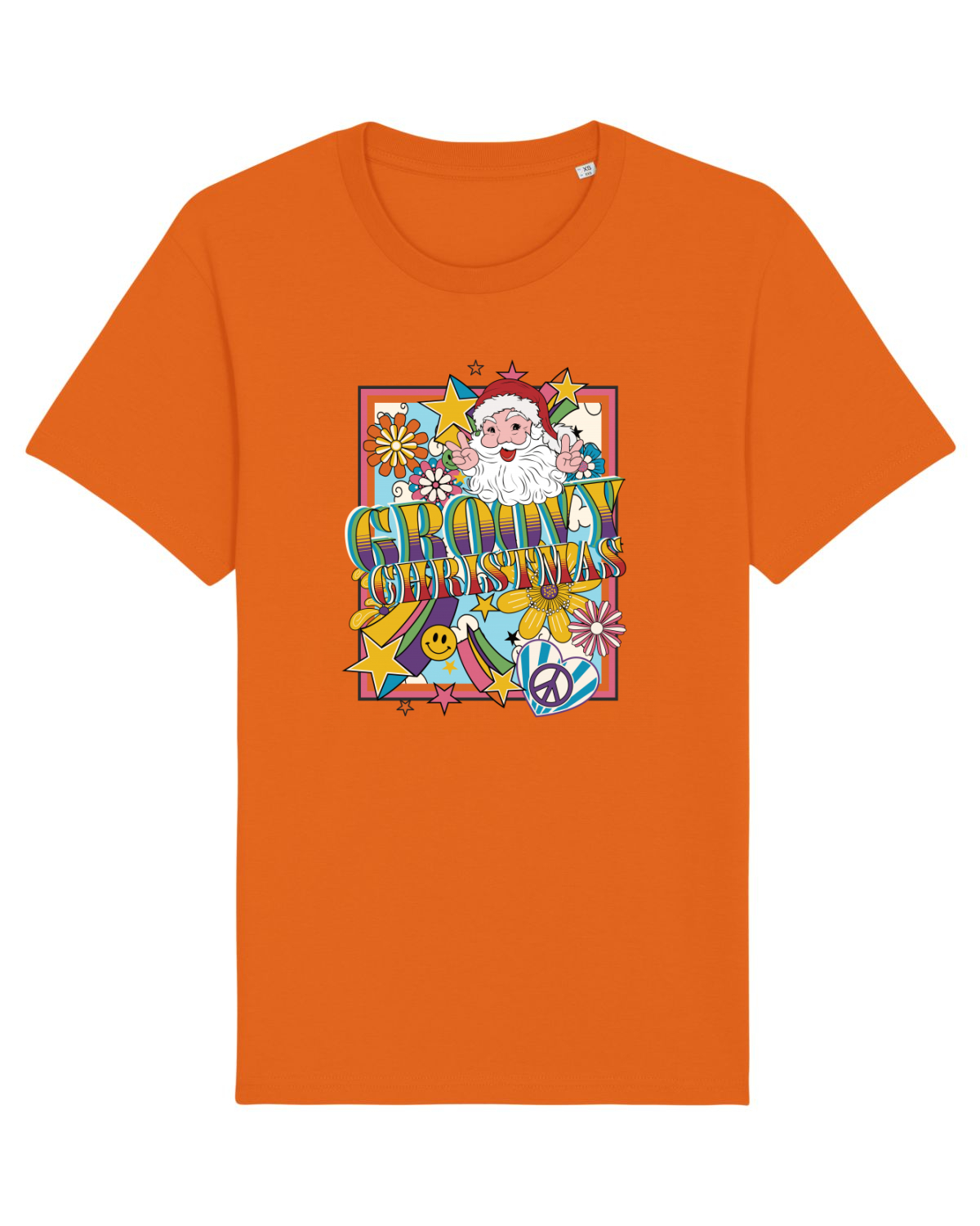 Tricou mânecă scurtă Unisex Rocker Bright Orange