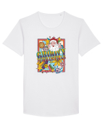 retro de Craciun - Groovy Christmas Tricou mânecă scurtă guler larg Bărbat Skater