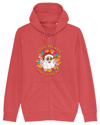 retro de Craciun - Stay merry and bright Carmine Red
