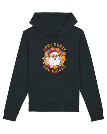 retro de Craciun - Stay merry and bright Black