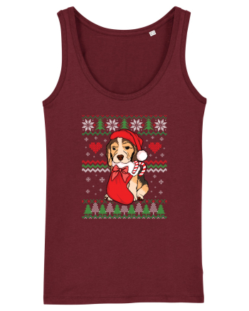 de Craciun cu caini - Beagle Burgundy