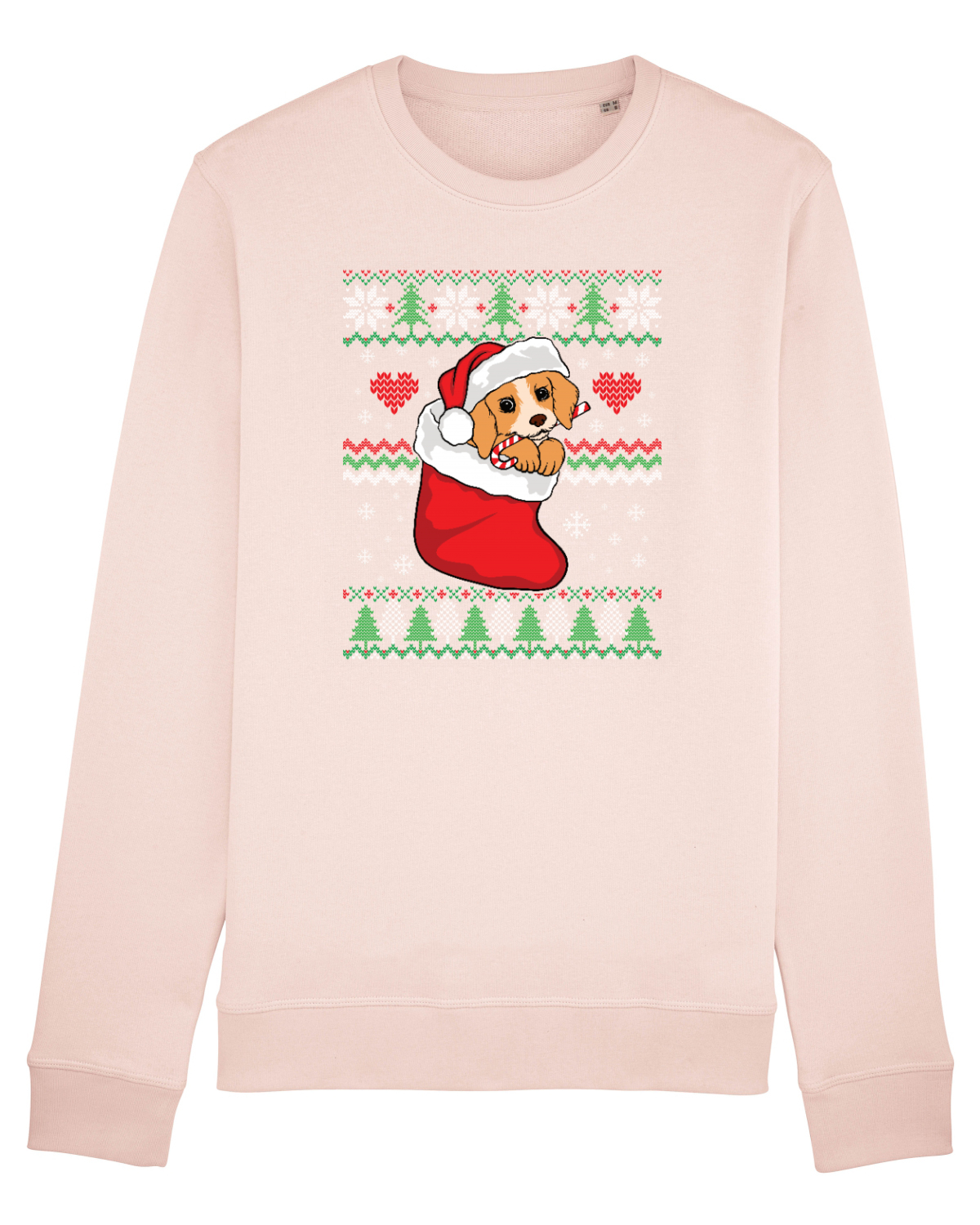 Bluză mânecă lungă Unisex Rise Candy Pink
