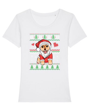 de Craciun cu caini - Corgi White