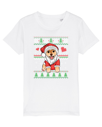 de Craciun cu caini - Corgi White