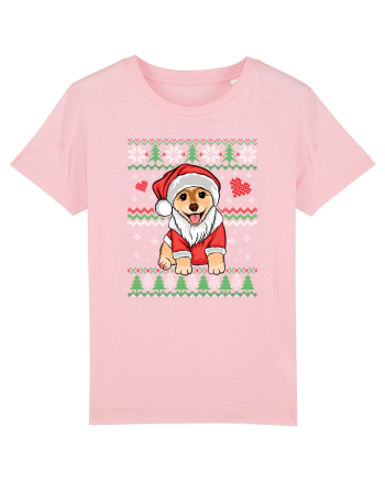 de Craciun cu caini - Corgi Cotton Pink