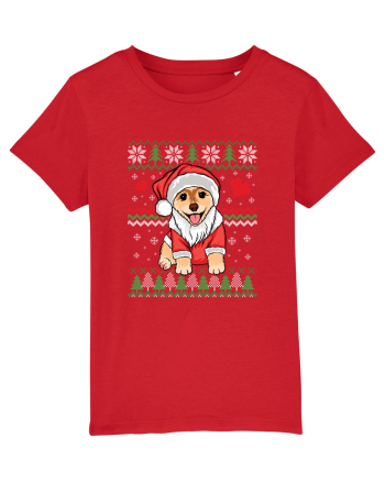 de Craciun cu caini - Corgi Red
