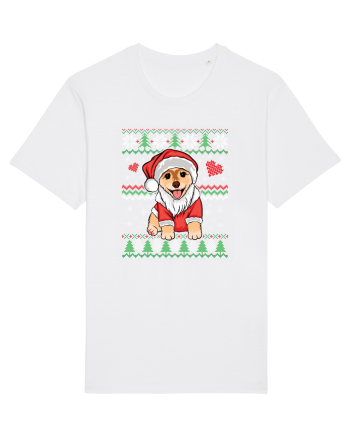 de Craciun cu caini - Corgi White