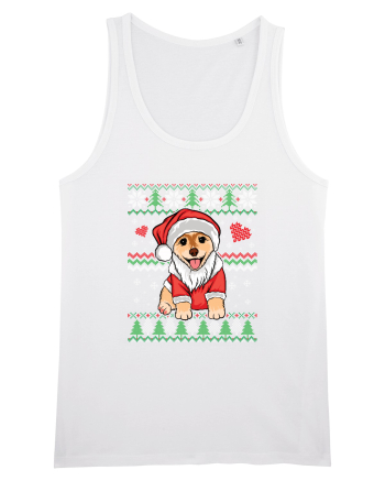 de Craciun cu caini - Corgi White