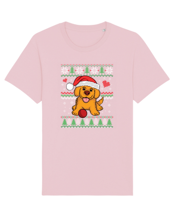 de Craciun cu caini - Catel dragut Cotton Pink