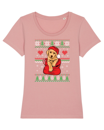de Craciun cu caini - Golden retriever Canyon Pink