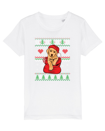 de Craciun cu caini - Golden retriever White