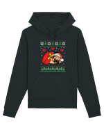 de Craciun cu caini - Pug Hanorac Unisex Drummer