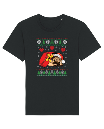 de Craciun cu caini - Pug Black