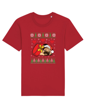 de Craciun cu caini - Pug Red