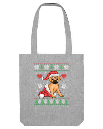 de Craciun cu caini - Puggle Heather Grey